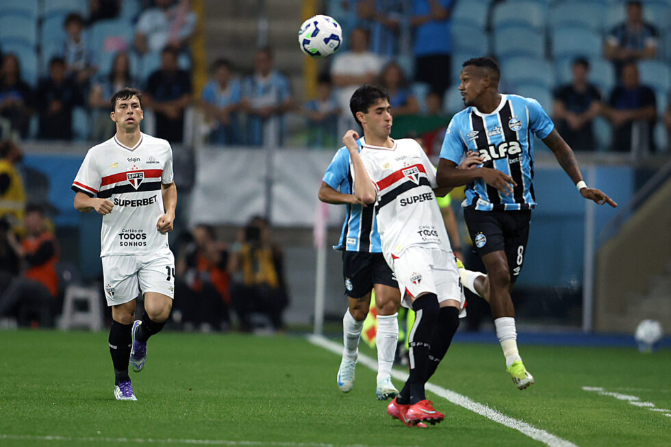 CAMPEONATO BRASILEIRO FUTEBOL- GRÊMIO-RS x SÃO PAULO-SP